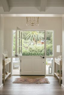 The Farmilia House - Farmhouse - Entry - Santa Barbara - by Hearth Homes Interiors | Houzz Farmhouse Entry, Studio Website, Porch And Balcony, Outdoor Lounge Set, Hearth And Home, Room Remodeling, Hospitality Design, Tech Support, Fireplace Accessories