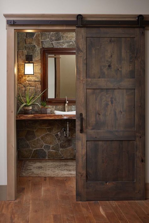 Rustic Porch Ideas, Room Improvement, Kitchen Improvements, Rustic Porch, Rustic Bathroom Designs, Rustic Home Design, Rustic Bathrooms, Rustic Bathroom, Northern Michigan