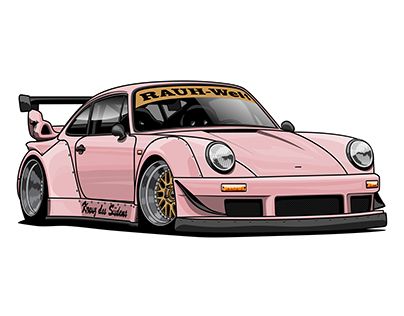 RWB Kreuz des Sudens Printable Stickers For Phone Case, Jdm Car Stickers, Oleg Markaryan, Senior Jackets, Serie Bmw, Rauh Welt, Slammed Cars, Skate Stickers, Jdm Stickers