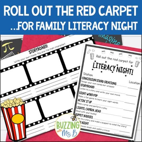 Literacy night themes