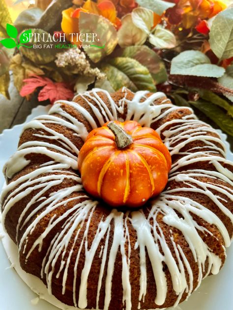 Keto Pumpkin Bundt Cake, Bundt Cake Gluten Free, Cake Gluten Free Dairy Free, Pumpkin Bundt Cake Recipes, Keto Bakery, Bakery Owner, Texas Sheet Cake Recipe, Pumpkin Bundt, Pumpkin Bundt Cake