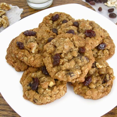 Instant Oatmeal Packet Cookies, Oatmeal Packet Cookies, Oatmeal Raisin Walnut Cookies, Instant Oatmeal Cookies, Flourless Peanut Butter Chocolate Chip Cookies, Chewy Oatmeal Raisin Cookies, Instant Oatmeal Packets, Cookies Chewy, Oatmeal Raisin Cookies Chewy