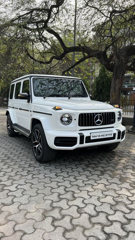 Mercedes G Wagon White, White G Wagon, G Wagon Amg, Mercedes Benz India, Mercedes G500, Mercedes Jeep, G 63 Amg, G 63, Luxury Cars Audi