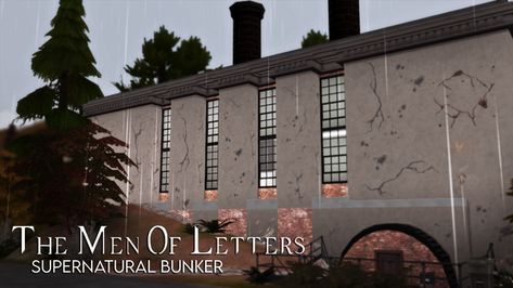 The Men Of Letters, Supernatural Bunker | xogerardine on Patreon Men Of Letters Bunker, Supernatural Bunker, Men Of Letters, You Have No Idea, The Men, Best Shows Ever, More Photos, Sims 4, Lamp Post