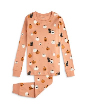 petit lem Girls' Pumpkin Pajama Set - Little Kid The Pjs, Dark Pattern, Romper Outfit, Expecting Baby, Playsuit Romper, Apple Blossom, Matches Fashion, Romper Dress, Long Sleeve Pyjamas