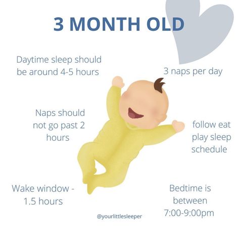 3 Month Old Sleep, Baby Routine, 3 Month Old, Baby Information, 3 Month Old Baby, Sleep Habits, Baby Schedule, Newborn Baby Tips, Baby Life Hacks