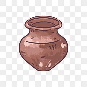 gouache,pot,pottery,ceramics,jar,brown,clay pot,element,cartoon,q version,hand painted,child,picture book,no deduction,illustration,funny,vector,cartoon hand drawn Pot Drawing Design, Clay Pot Tattoo, Clay Pot Drawing, Pottery Sketch, Pots Drawing, Pottery Illustration, Pottery Drawing, Ceramic Illustration, Jar Drawing