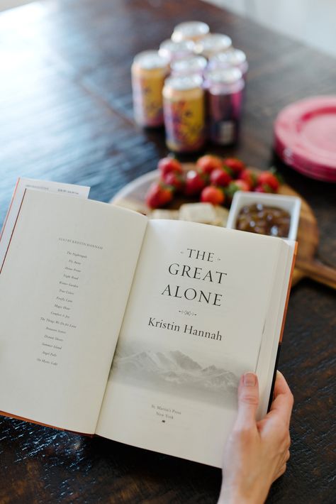 Have you tried a one-time book club? Sometimes a book like The Great Alone by Kristin Hannah is so good that you want to discuss it with others but don't want to start a whole book club!  https://everyday-reading.com/the-great-alone/ Oscar Pine, The Great Alone, Middle School Book List, Hatoful Boyfriend, Best Books Of All Time, Self Love Books, Book Food, Best Books List, Kristin Hannah