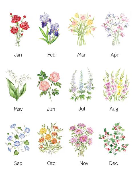 Flower Calendar Design, Calendario Aesthetic, Flower Calendar, Mini Desk Calendar, Calendar Design Template, Creative Calendar, Monthly Printable, Diy Crafts Bookmarks, Notebook Cover Design