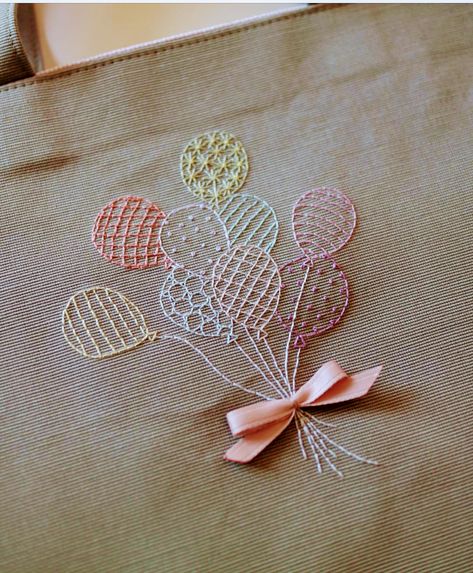 Ribbon Embroidery Kit, Hand Embroidery Tutorial, Baby Embroidery, Pola Sulam, Learn Embroidery, Brazilian Embroidery, Simple Embroidery, 자수 디자인, Sewing Embroidery Designs