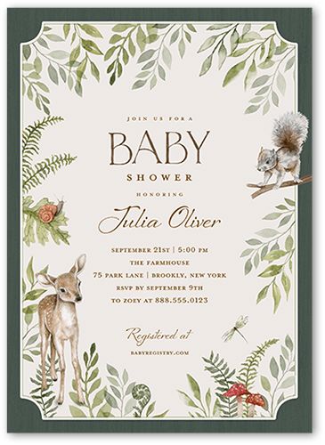 Vintage Woodland Baby Shower Theme, Woodland Baby Shower Invite, Woods Theme Baby Shower Ideas, Woods Baby Shower Theme, Woodlands Theme Baby Shower Boy, Nature Themed Baby Shower Ideas, Cottage Core Baby Shower Theme, Woodland Theme Baby Shower Boy, Nature Baby Shower Theme