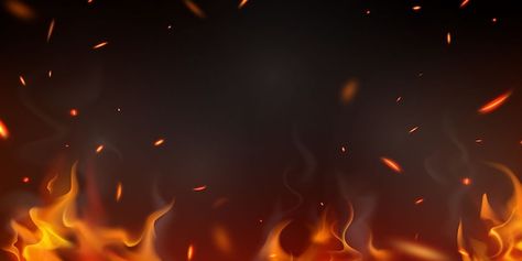 Burning red hot sparks realistic fire fl... | Premium Vector #Freepik #vector #fire-explosion #fire-background #flame-background #blaze Fire Banner, Flame Background, Fire Sparks, Fire Explosion, Fire Background, Fire Flames, Gaming Banner, Anime Backgrounds, Game Background