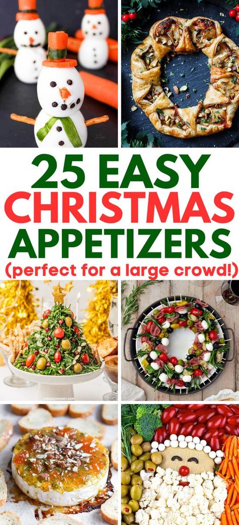 Easy Christmas Appetizers – These are the all time favorite Christmas appetizer recipes sure to please the holiday crowd! Easy Christmas finger foods that will keep your holiday party moving. Christmas party food, Christmas appetizers easy, holiday appetizers, Christmas snacks, Christmas snacks easy. Easy Appitizer, Christmas Tree Appetizers, Creative Christmas Appetizers, Quick Christmas Treats, Sliders Appetizers, Festive Christmas Appetizers, Fun Christmas Desserts, No Bake Christmas Treats, Christmas Tree Appetizer