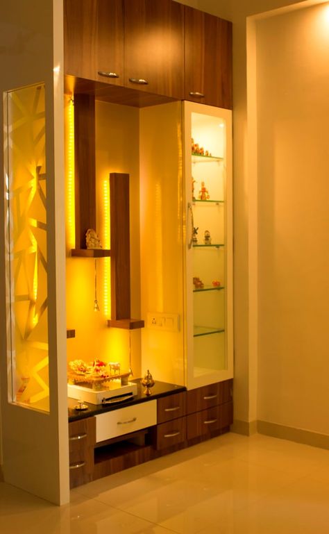 Here you will find photos of interior design ideas. Get inspired! Minder Design, Mandir Unit, Wooden Bedroom Furniture Sets, Storage Minimalist, Temple Design For Home, Living Room Tv Unit Designs, Dressing Table Design, Pooja Room Door Design, Pooja Room Design