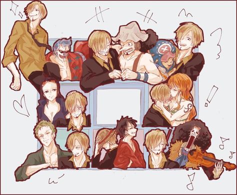 Sanji Harem, Vinsmoke Sanji, One Piece Meme, One Piece Crew, One Piece Ship, One Piece Funny, One Piece Comic, One Piece Pictures, One Piece Fanart