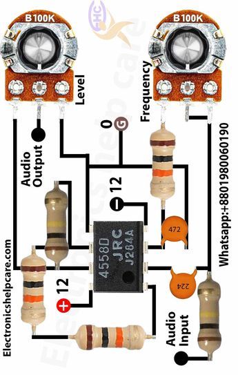 Low Pass Filter Subwoofer, 4558 Subwoofer Filter, Low Pass Filter Circuit Diagram, Pre Amplifier Circuit Diagram, Subwoofer Amplifier Circuit Diagram, Audio Amplifier Circuit Diagram, Subwoofer Diy, Amplifier Circuit Diagram, Simple Electronic Circuits