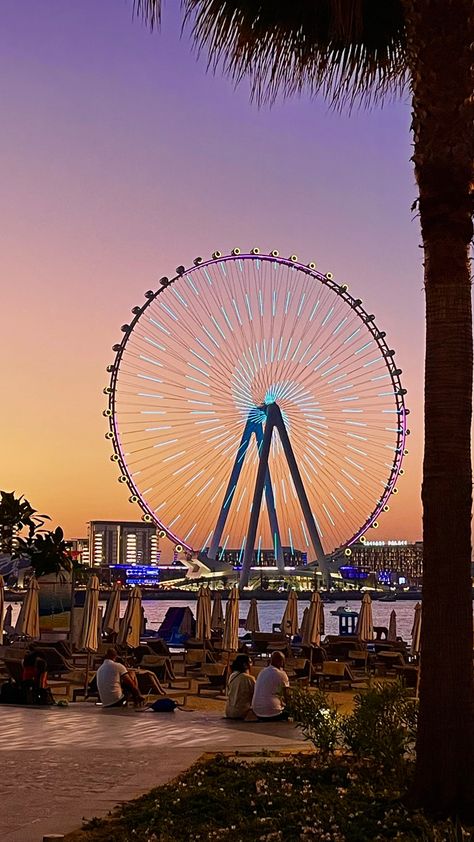 Dubai, Eye , ferris wheel, sunset Dubai Eye, Dubai Photography, Photography Moodboard, Dubai Aesthetic, Photography Club, Dubai City, Maldives, Ferris Wheel, Dubai