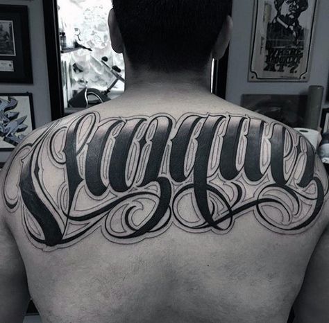 Pitch Black Lettering Tattoo Mens Back Tattoo Men Ideas, Aztec Tattoos Sleeve, Dragon Tattoo Arm, Full Chest Tattoos, Aztec Tattoos, Tattoo Lettering Design, Skull Stencil, Decorative Fonts, Geometric Tattoo Arm