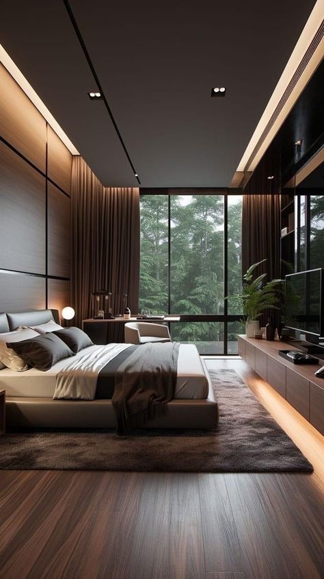 Parents Room Design, Luxury Master Bedrooms Decor, Modern Luxury Bedroom Design, Luxury Bedroom Furniture, Modern Luxury Bedroom, Master Room, Luxury Bedroom Master, Redecorate Bedroom, Bedroom Master