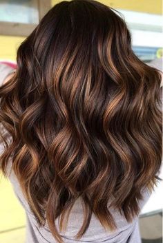 Hair Color Ideas That’ll Make This Summer Feel Totally Fresh for Blondes, Brunettes, and Redheads: Caramel Mocha Baby Lights Caramelo, Low Light Hair Color, Caramel Hair Highlights, Winter Hair Colors, Rambut Brunette, Medium Hair Color, Highlight Color, Ash Hair Color, Brunette Balayage Hair