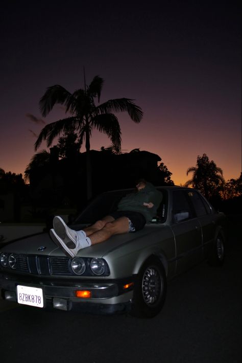 #e30 #cars #sunset #bmw #325 #germany #racecar #rally #aesthetic #fashion #jdm #bbs #palmtrees Iphone Wallpaper Architecture, Rally Aesthetic, Bmw E30 325, Bmw 325, Image Moto, Car Poses, Mobil Drift, Bmw E34, Travel Pictures Poses