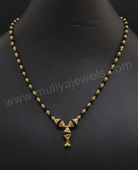 Blackbeads Short Models, Necleses Jewelry Gold Indian Latest, Kitchen Trolly, Small Mangalsutra, Mango Haram, Black Beats, Indian Wedding Jewelry Sets, Mangalsutra Design, Neck Pieces Jewelry