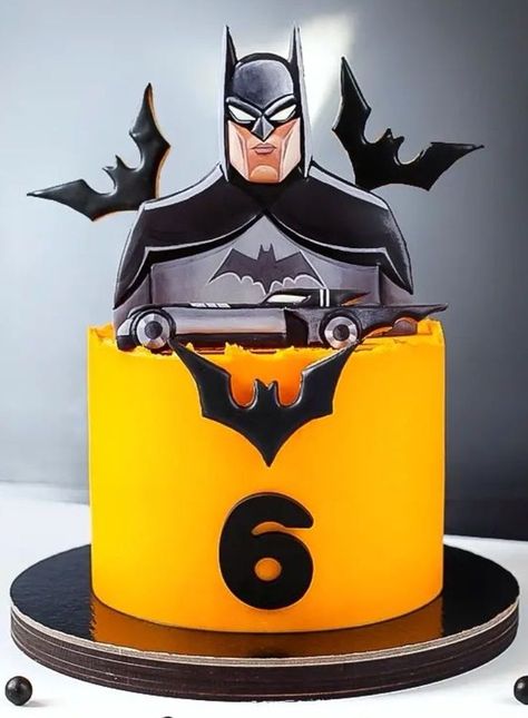 Batman Cake Ideas, Police Birthday Cakes, Batman Birthday Cakes, Cake Designs For Boy, Superhero Birthday Cake, Woodland Baby Shower Decorations, Batman Cake, Boys First Birthday Party Ideas, Cake Decorating Icing