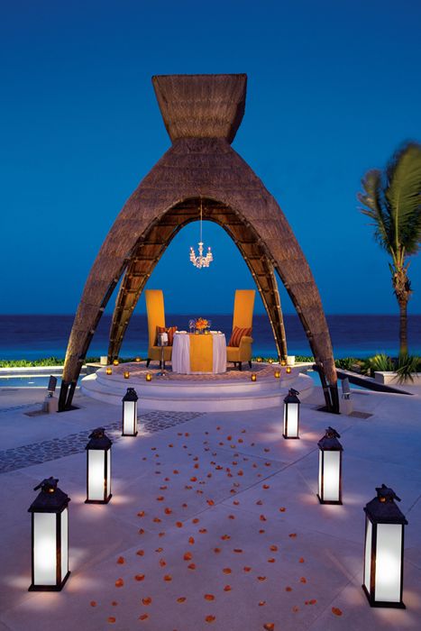 Talk about honeymoon inspiration! I just entered to win a honeymoon from @dreamsresorts and @weddingwire. Wedding Honeymoon Places Night, Dream Honeymoon Destinations, Honeymoon Hotel Room, Wedding Honeymoon, Honeymoon Aesthetic, Honeymoon Bed, Dreams Riviera Cancun Resort, Romantic Beach Getaways, Romantic Candle Light Dinner