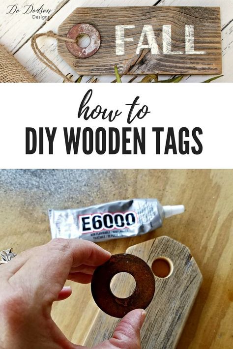 Cool Easy Wood Projects, Diy Easy Wood Projects To Sell, Diy Wooden Gift Tags, Small Wooden Tags Ideas Diy, Diy Wooden Tags, Diy Wood Tags, Wood Gift Tags Diy, Wooden Tags Ideas Diy Christmas, Wooden Tags Signs