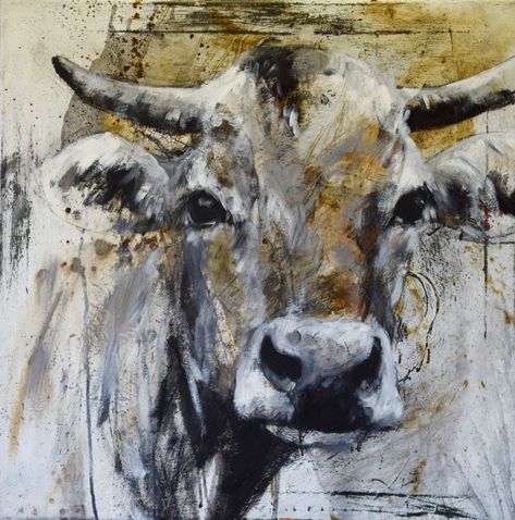 Nguni Cows, Cow Pictures, Deer Art, Wildlife Paintings, Cow Painting, Hur Man Målar, Cow Art, A Cow, Animal Planet