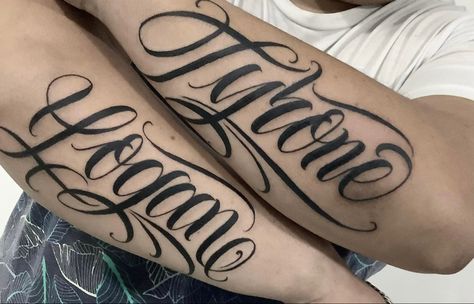 Tyrone Tattoo Name, Nostalgia Tattoo Word, Logan Name Tattoo, Logan Name, Husband Name Tattoos, Letter Tattoos, Tattoo Name, Name Tattoo, Name Tattoos