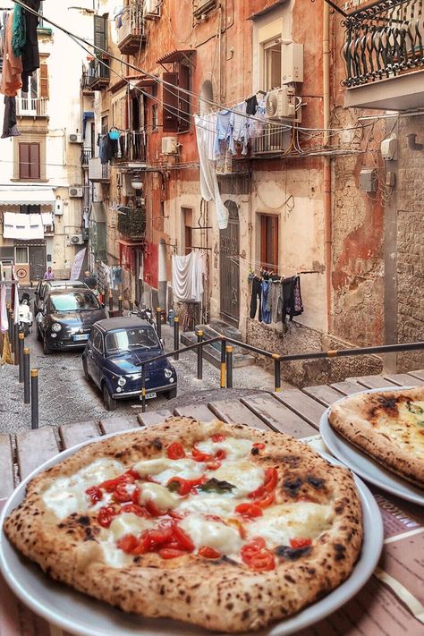 Top UNESCO Destinations for Foodies Pizza Napoletana Aesthetic, Italian Trattoria, Europe Life, Italian Honeymoon, Dream Building, Small Street, Travel Aesthetics, Italy Vibes, Kia Ora