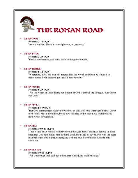 God’sWord❤️ Romans Road To Salvation Printable, Romans Road To Salvation, Roman Road To Salvation, Salvation Quotes, Romans Road, Romans Bible Study, Scripture Bookmarks, Romans Bible, Salvation Prayer