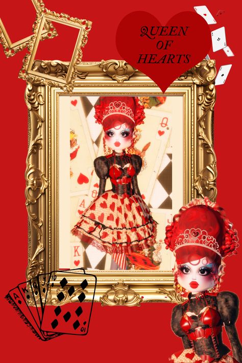 ALICE  IN WONDERLAND : Queen of hearts 👑

#DTI#ideas#red#Queen#Aliceinwonderland#dti Alice From Wonderland, Alice In Wonderland Queen, Wonderland Queen Of Hearts, Dti Ideas, Tim Walker, Red Queen, Queen Of Hearts, Alice In Wonderland, Dress To Impress