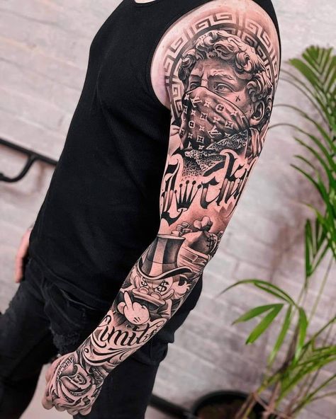 Calf Sleeve Tattoo, Calf Tattoo Ideas, Fonts Instagram, Poker Tattoo, Beautiful Tattoo Designs, Chicano Tattoos Sleeve, Filigree Tattoo, Tattoo Time, Tattoo Expo