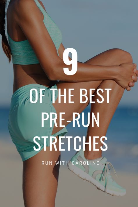 Pre Run Stretches Runners, Pre Run Stretches For Beginners, Running Stretches Before, Prerun Stretches, Stretching Before Running, Runner Stretches, Pre Run Stretches, Run Stretches, Stretches Before Running