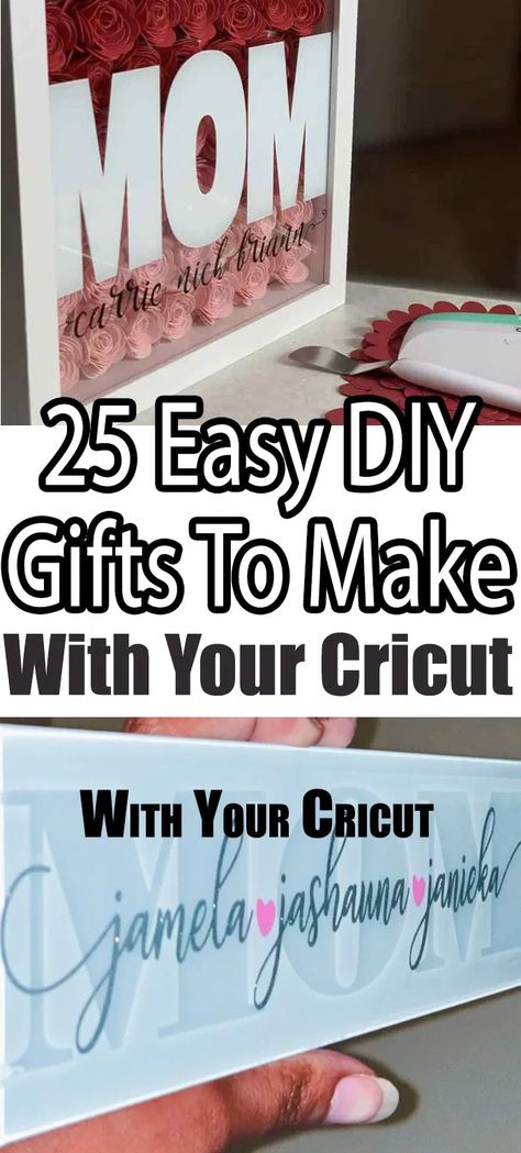 Pink Presents, Easy Diy Gift Ideas, Diy Gifts To Make, Gifts To Make, Cricut Projects Beginner, Easter Basket Diy, Diy Gift Ideas, Diy Simple, Cadeau Diy