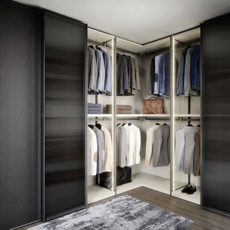 Can You Put Sliding Doors on a Corner Wardrobe? Wardrobe Closet With Sliding Doors, Closet With Sliding Doors, Corner Wardrobe Closet, Log Burner Living Room, Question Of The Week, Corner Wardrobe, Small Laundry, Log Burner, Living Room Tv Wall