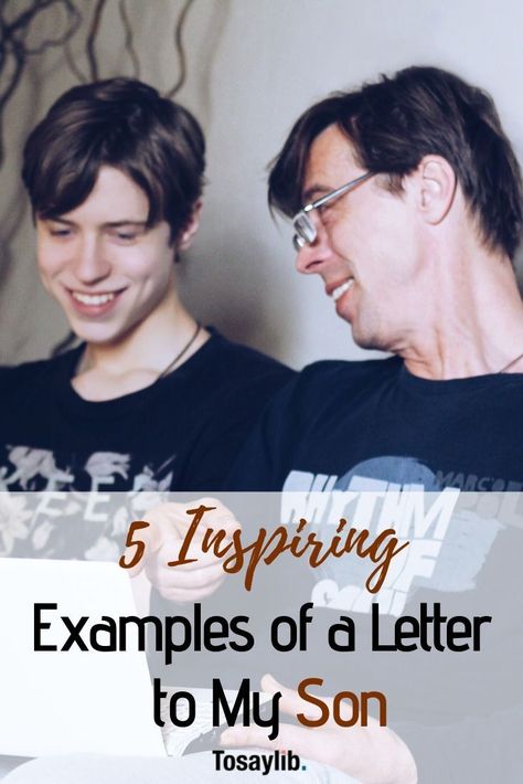 Examples of a Letter to My Son    No matter how old he gets, parents will always make it a priority to show their son that they are there for him and that they will support him through the best times and the worst times in his life.     #lettertomyson Letter To My Grown Son, Letter To My Son From Mom Life, Retreat Letter To My Son, Confirmation Letter To Son, Letter To My Senior Son, Letter To Son Going To College, Graduation Letter To Son, Letter From Mom To Son, Letter To My Son On His Wedding Day