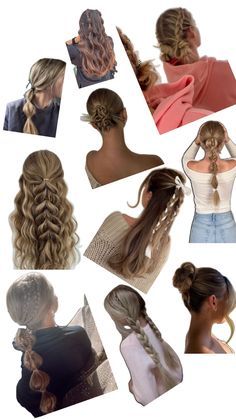 Braids For White Girls Hair, Cute White Girl Hairstyles, Chloe Hairstyles, White Girl Hairstyles, Hairstyles Cute And Easy, Money In Hand, Hairstyle App, Bubble Braid, Hairstyle Examples