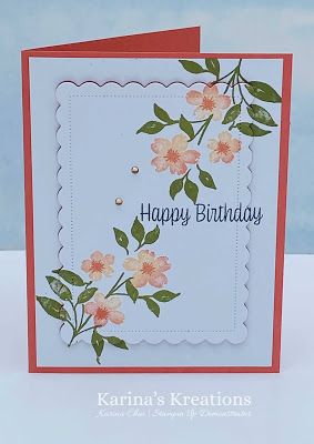 Sweet As A Peach, Designer Paper Cards, Youre A Peach, Homemade Birthday Cards, Hand Made Greeting Cards, Stamping Up Cards, Card Sketches, Card Layout, Christmas Cards Handmade