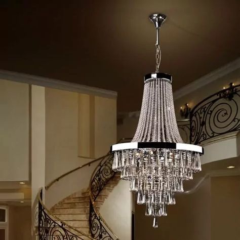 Grand Chandelier, Stairwell Lighting, Luxury Chandeliers, Led Crystal Chandelier, Modern Lighting Chandeliers, Crystal Chandelier Lighting, Modern Crystal Chandelier, Light Crystal, Crystal Balls