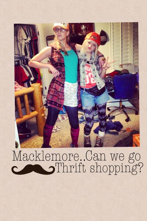 Thrift shop! Thrift Store Theme Party Outfit, Thrift Shop Finds, Homecoming Week, Party Outfits For Women, Macklemore, Dress Up Day, Shop Dress, Shop Fans, Spirit Week