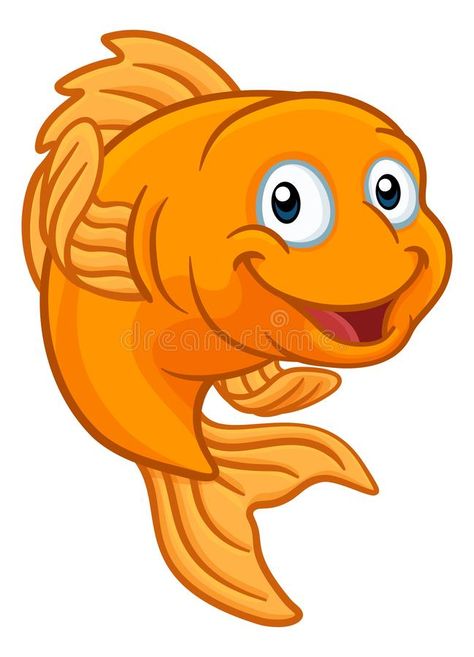 Gold Fish or Goldfish Cartoon Character. A friendly cartoon goldfish or gold fis #Sponsored , #Ad, #affiliate, #Goldfish, #Gold, #Character, #Cartoon Goldfish Cartoon, Cartoon Goldfish, Fish Character, Black Goldfish, Fantail Goldfish, Gold Character, Fish Icon, Cartoon Fish, Fish Vector