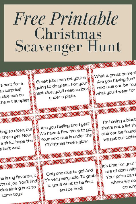 Our 2023 Christmas Scavenger Hunt – Love & Renovations Scavenger Hunt At Home, Printable Christmas Scavenger Hunt, Candy Advent Calendar, Lego Advent Calendar, Advent Calendar Activities, Christmas Scavenger Hunt, Scavenger Hunt Clues, Christmas Surprise, Free Christmas Printables