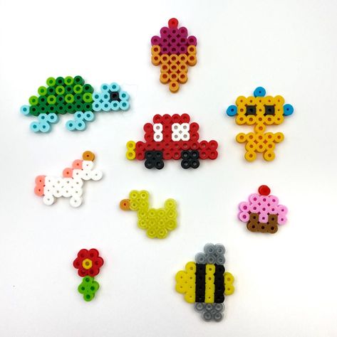 Pyssla Ideas, Perler Bead Designs, Melt Beads Patterns, Hamma Beads Ideas, Easy Perler Bead Patterns, Melty Bead Patterns, Pearl Beads Pattern, Perler Ideas, Easy Perler Beads Ideas