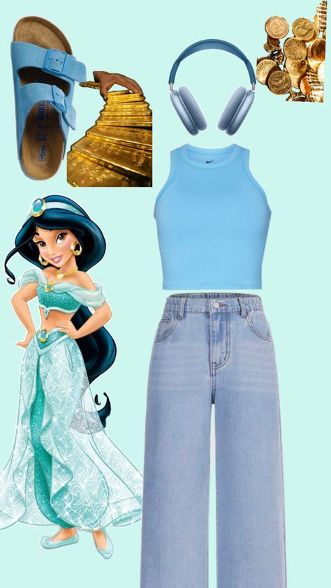 Easy Disney Princess Costumes, Disney Princess Inspired Outfits Casual, Easy Disney Bound Outfits, Disney Princess Inspired Outfits, Disney Bound Outfits Casual, Princess Inspired Outfits, Disney Princess Costumes, Cute Disney Outfits, Disney Bound Outfits