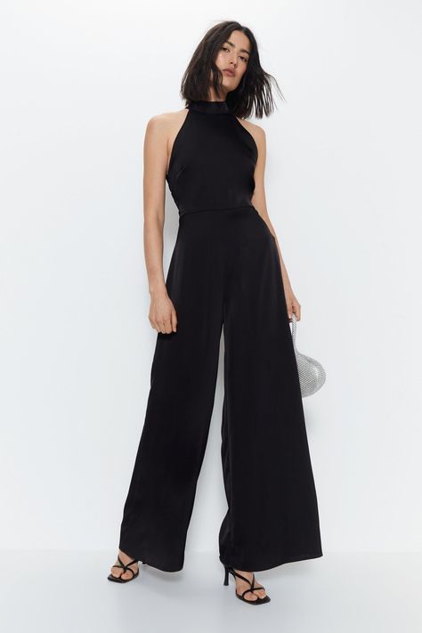 Jumpsuit Semi Formal, Work Jumpsuit Outfit, Halter Jumpsuit Outfit, Jumpsuit Designs, Uni Graduation, Smart Jumpsuit, Bridesmaid Jumpsuit, Prom Jumpsuit, Jumpsuit Wedding