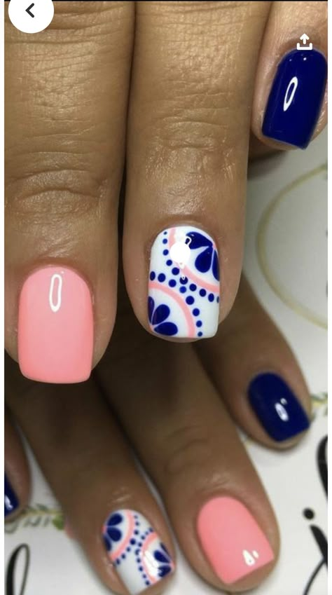 Kawaii Spring, Unghie Sfumate, Fingernail Designs, Colorful Nails, Acrylic Coffin, Cute Gel Nails, Shellac Nails, Get Nails, Nails And Hair