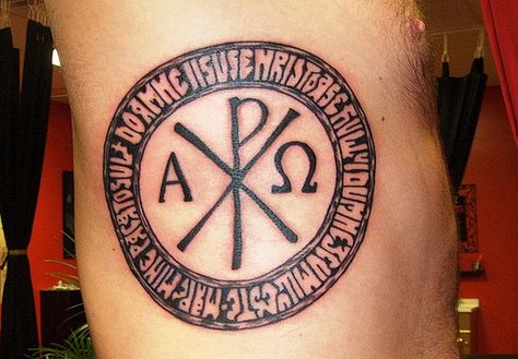 Christogram Tattoo, Inner Forearm, Chi Rho, Small Tattoos With Meaning, Small Wrist Tattoos, Greek Tattoos, Cross Tattoo, Picky Eater Recipes, Star Tattoos